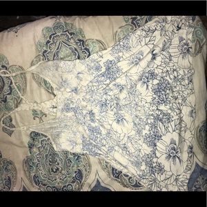 medium floral tank top